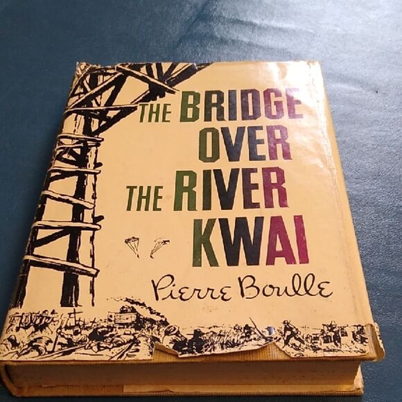 The Bridge Over the River Kwai Book by Pierre Boulle Cottagecore Grandmacore - Picture 1 of 3
